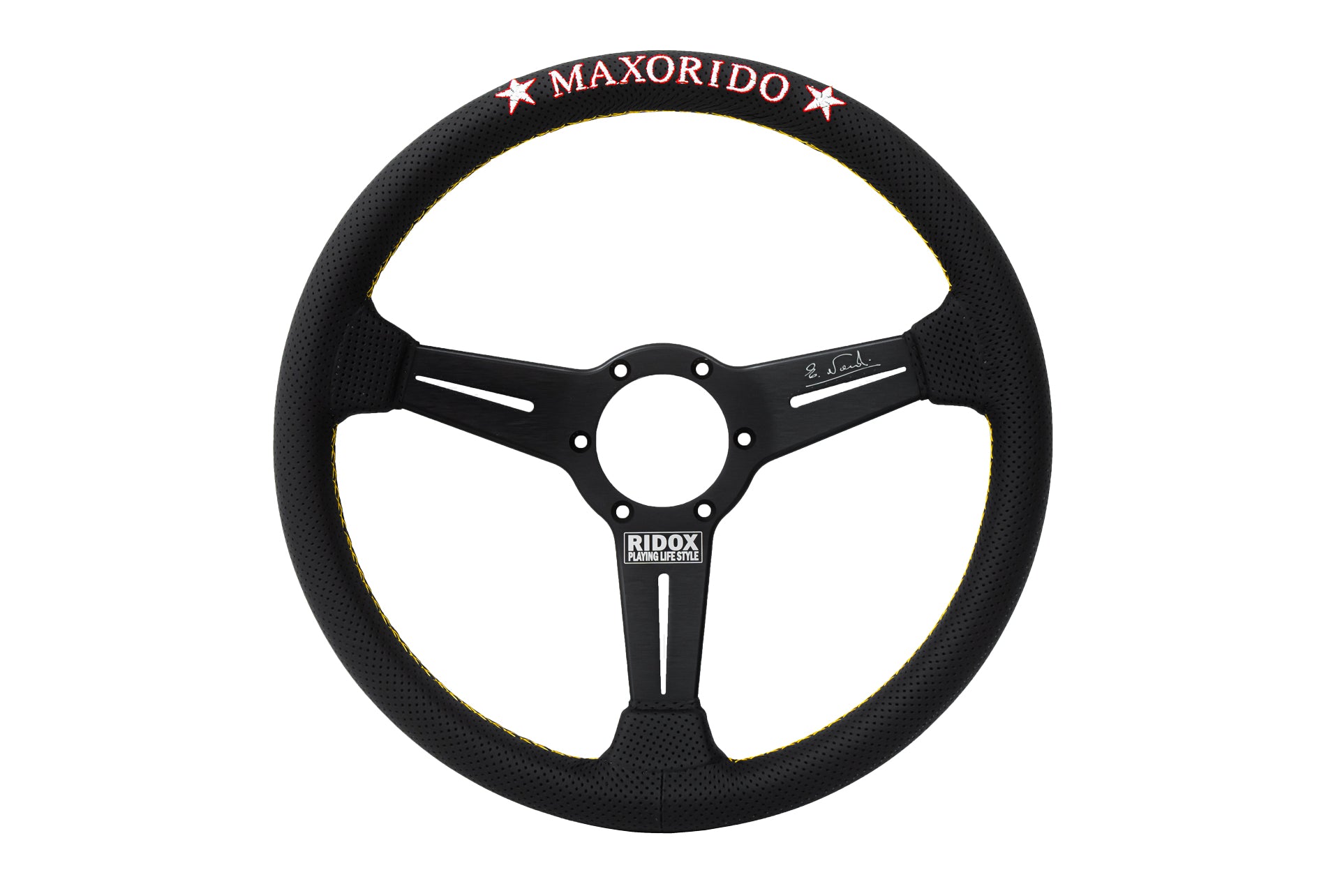MAX ORIDO × NARDI 2024 ☆ RIDOX Steering Wheel ** PRE-ORDER **-2