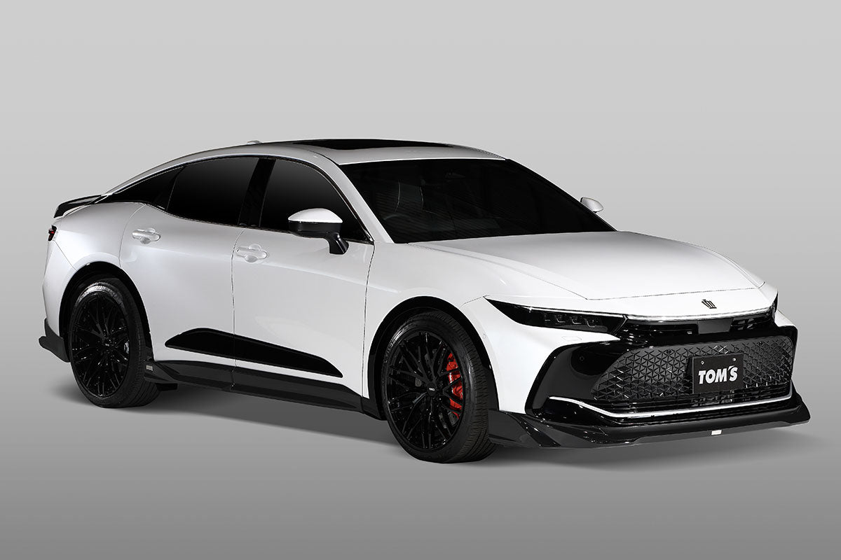 TOM'S Racing - Front Diffuser (Painted - Black) - Toyota Crown