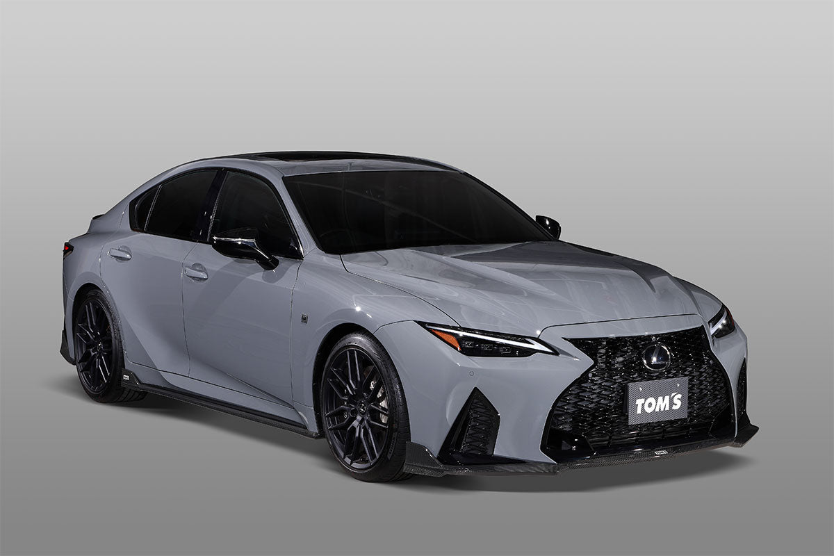 TOM'S Racing - Carbon Fiber Side Diffuser - Lexus IS500 [2022+] - 0