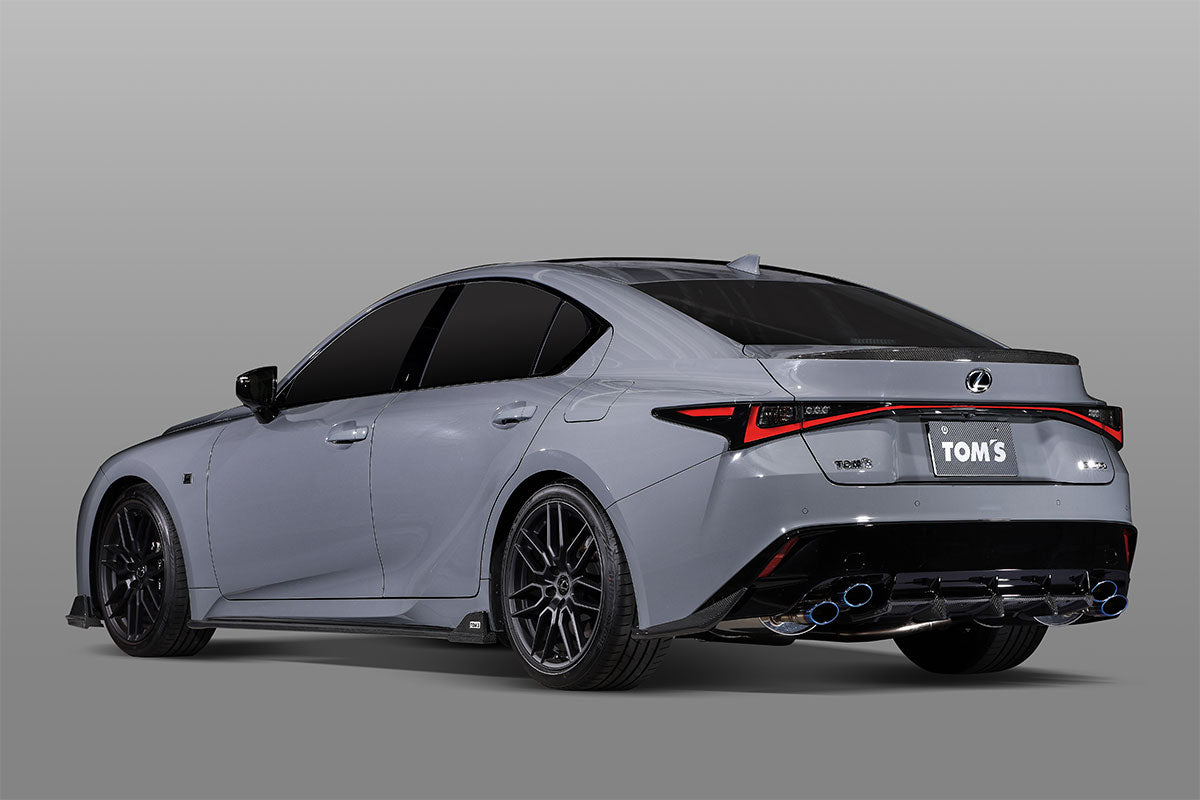 TOM'S Racing - Carbon Fiber Rear Side Fin - Lexus IS500 [2022+]