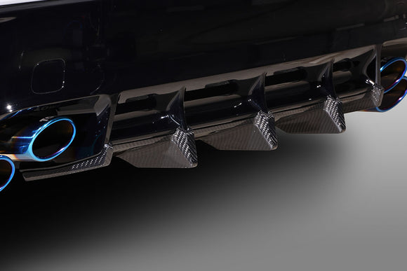 TOM'S Racing - Carbon Fiber Rear Diffuser - Lexus IS500 [2022+]