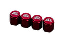A'PEXi - Aluminum Valve Cap Set - Black or Red ** Pre-Order : ETA Late December **-3