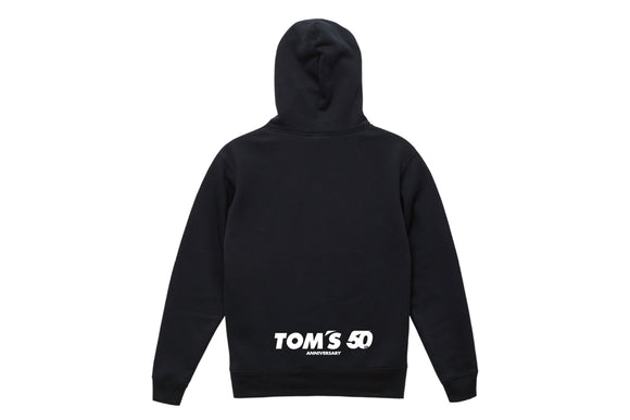 TOM'S Racing - 50th Anniversary Hoodie - Black