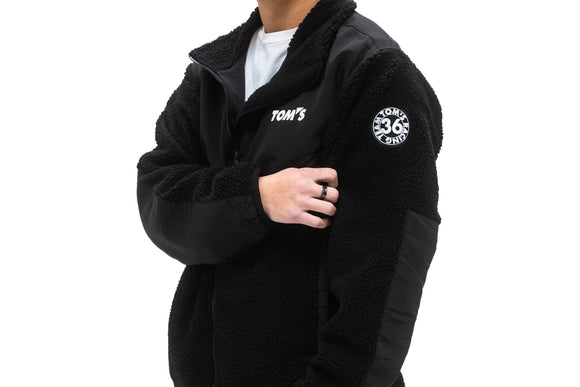 TOM'S Racing - TOM'S Anniversary Fleece Zip Jacket - Black ** Limited Edition **