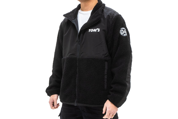 TOM'S Racing - TOM'S Anniversary Fleece Zip Jacket - Black ** Limited Edition **
