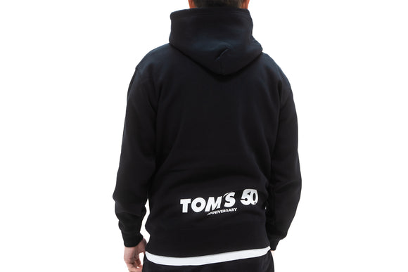 TOM'S Racing - 50th Anniversary Hoodie - Black