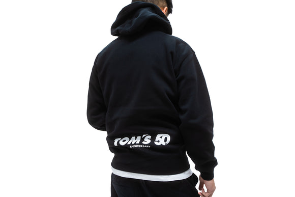 TOM'S Racing - 50th Anniversary Hoodie - Black