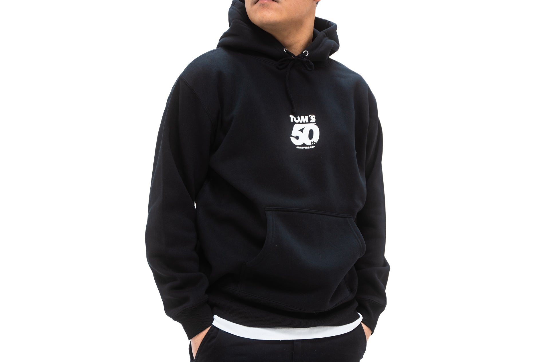 TOM'S Racing - 50th Anniversary Hoodie - Black | APEXi USA