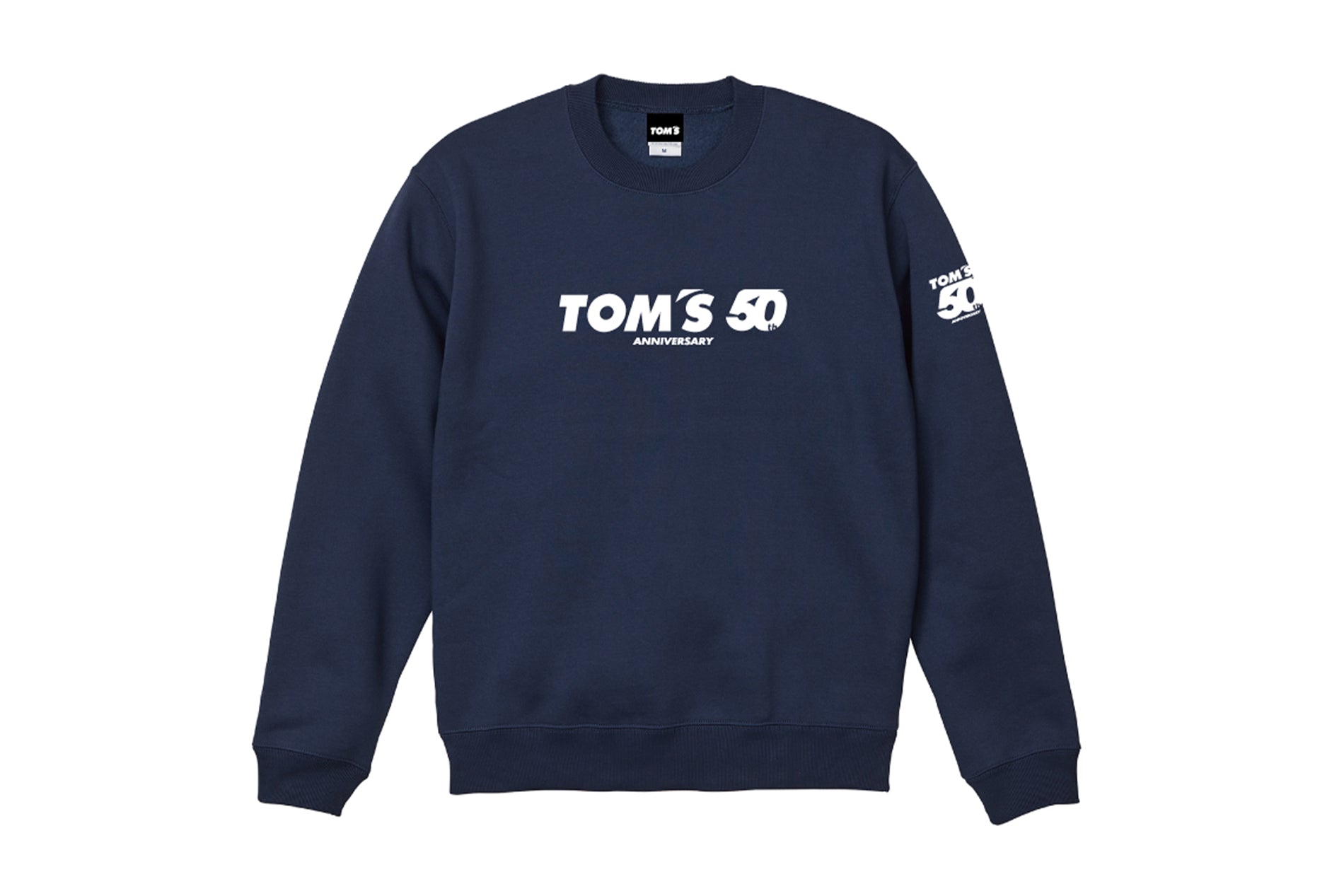 TOM'S Racing - 50th Anniversary Crewneck Sweater - Navy