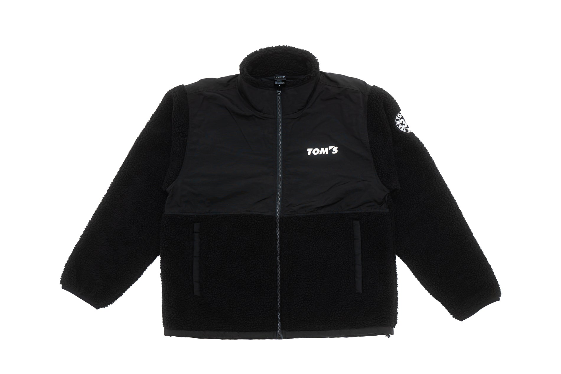 TOM'S Racing - 49th Anniversary Fleece Zip Jacket - Black-1