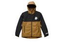 TOM'S Racing - 50th Anniversary Windbreaker Jacket - Black w/ Brown-1