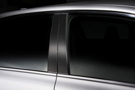 TOM'S Racing- Carbon Sheet (B-Pillar) for 2016+ Lexus GSF