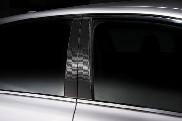 TOM'S Racing- Carbon Sheet (B-Pillar) for 2016+ Lexus GSF