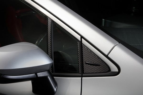 TOM'S Racing- Carbon Sheet (A-Pillar) for Toyota Corolla Hatchback (2019+) / GR Corolla Hatchback (2023+)