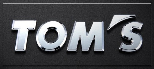 NEW TOM'S Racing Logo Emblem (Chrome)