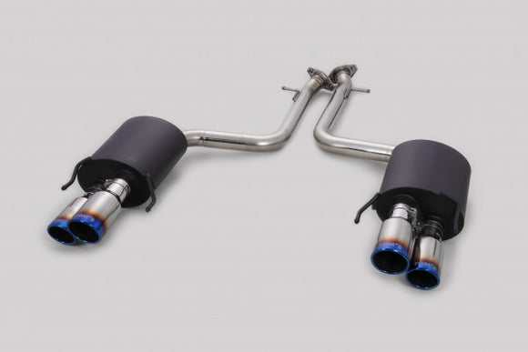 TOM'S Racing - Stainless Exhaust System (TOM'S Barrel/Titanium Tips) - 2016+ Lexus GSF