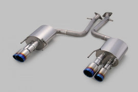 TOM'S Racing - Titanium Exhaust System (TOM'S Barrel/Titanium Tips) - 2016-2020 Lexus GSF