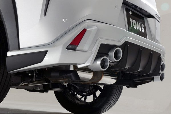 TOM'S Racing- Stainless Exhaust System for 2019+ Lexus UX250h/ UX200 [2WD Only] (Downtail Tip)