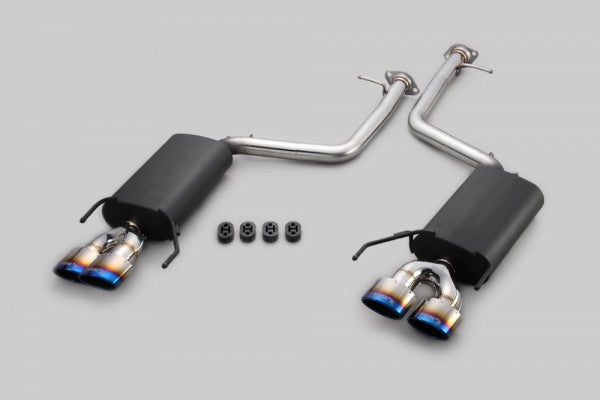 TOM'S Racing- Stainless Exhaust System (TOM'S Barrel/Titanium Tip) for 2018+ Lexus LS500