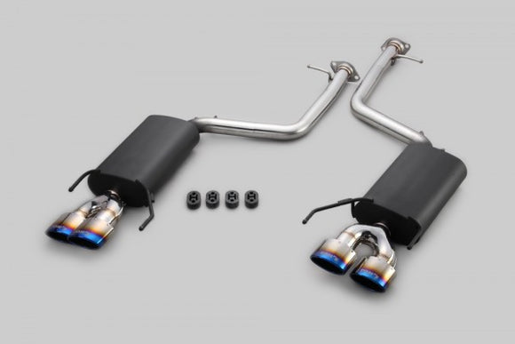 TOM'S Racing - Stainless Exhaust System (TOM'S Barrel/Titanium Tip) - 2018+ Lexus LS500- **Special Order Only**