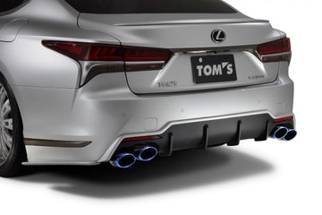TOM'S Racing - Stainless Exhaust System (TOM'S Barrel/Titanium Tip) - 2018+ Lexus LS500- **Special Order Only** - 0