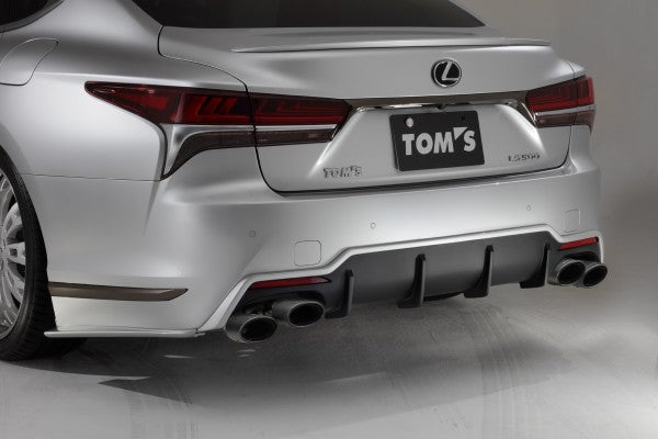 TOM'S Racing- Stainless Exhaust System (TOM'S Barrel/Carbon Tip) for 2018+ Lexus LS500 - 0
