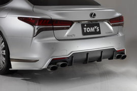 TOM'S Racing - Stainless Exhaust System (TOM'S Barrel/Carbon Tip) - 2018+ Lexus LS500 - 0