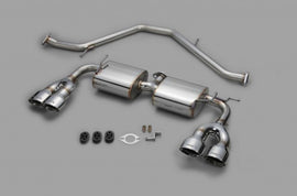 TOM'S Racing - Stainless Exhaust System - 2019-2022 Toyota Corolla (Quad Tips)