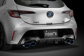 TOM'S Racing - Rear Bumper Diffuser for 2019-2022 Toyota Corolla Hatchback