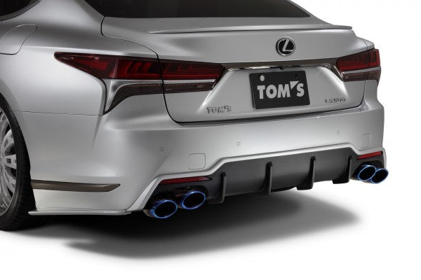 TOM'S Racing - Rear Bumper Diffuser for 2018+ Lexus LS500 (FRP-Unpaint ...