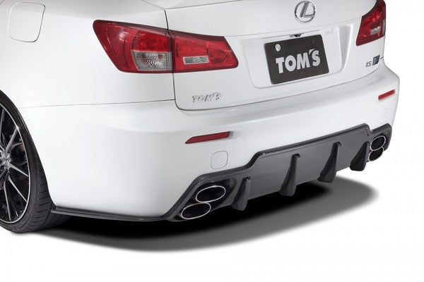 TOM'S Racing - Carbon Rear Half Spoiler for 2008-2014 Lexus ISF | APEXi USA