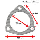 A'PEXi Exhaust Gasket (Three Bolt) - Replacement-1