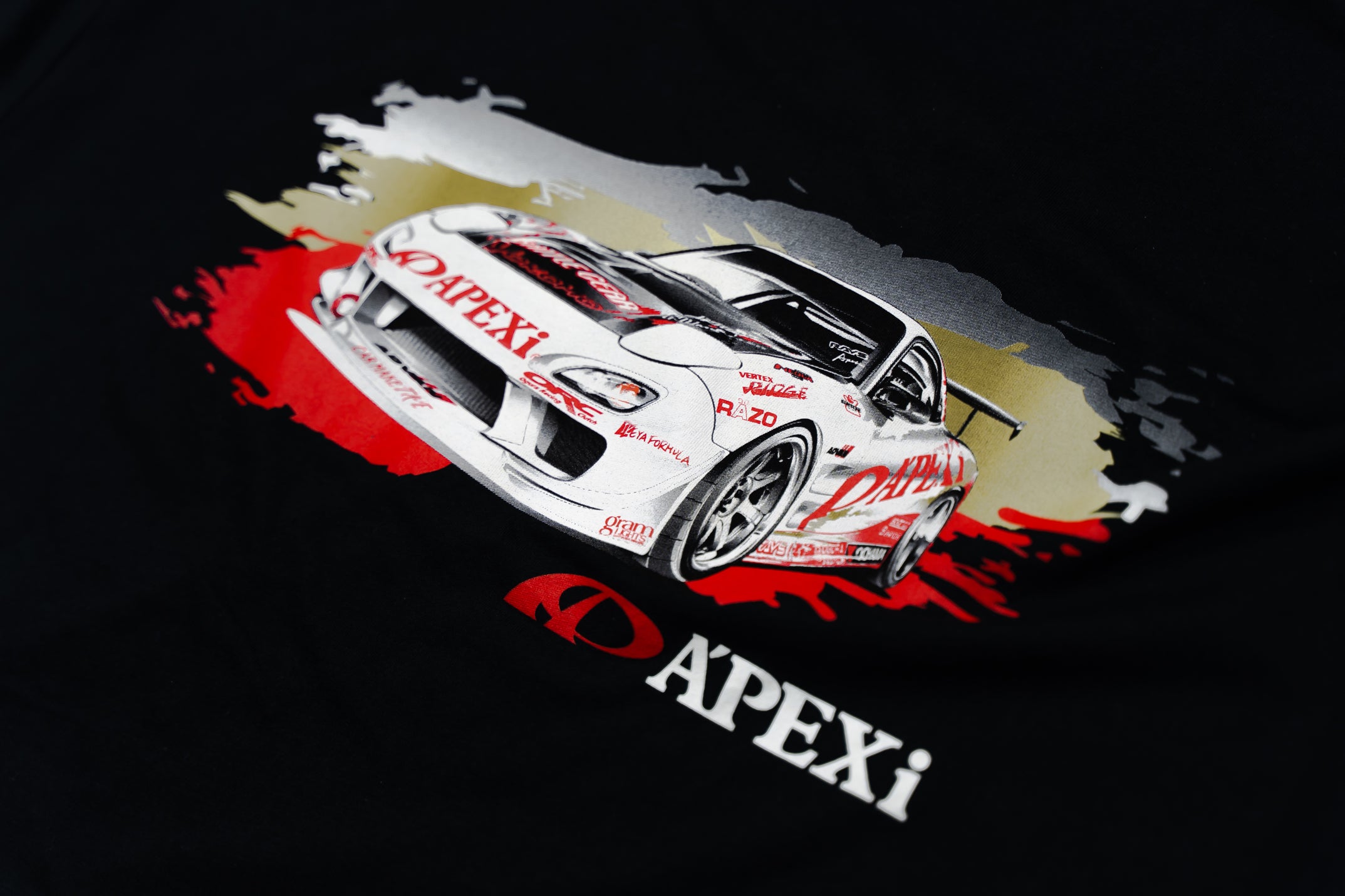 A'PEXi T-Shirt - FD RX-7 | D1 Grand Prix Project - Black (LIMITED EDITION)