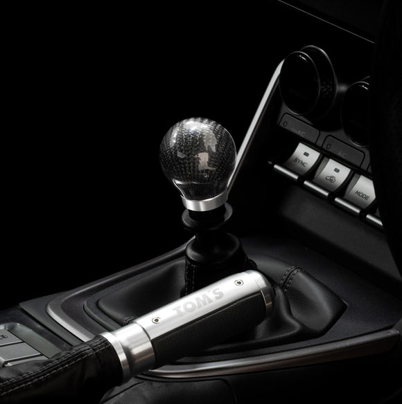 TOM'S Racing - Carbon Shift Knob - Scion FRS / Toyota 86 / BRZ / GR86 (M/T)