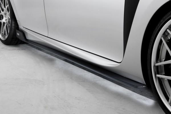 TOM'S Racing- Side Diffuser for 2016+ Lexus GSF (FRP- Unpainted)