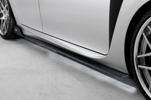 TOM'S Racing - Side Diffuser for 2016+ Lexus GSF (FRP- Unpainted)