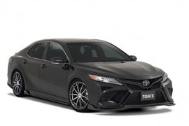 TOM'S Racing - Front Diffuser - 2018-2020 Toyota Camry (FRP-Painted- Matte Black)