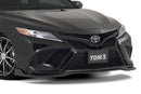 TOM'S Racing - Front Diffuser - 2018-2020 Toyota Camry (FRP-Painted- Matte Black)-2