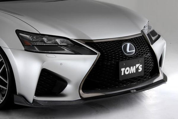 TOM'S Racing - Front Diffuser for 2016+ Lexus GSF (FRP- Unpainted)