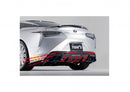 TOM'S Racing - Carbon Rear Bumper Diffuser + Rear-Side Fin Kit for 2018+ Lexus LC500, 2021+ LC500 Convertible ** Pre-Order : ETA Mid Order **-2