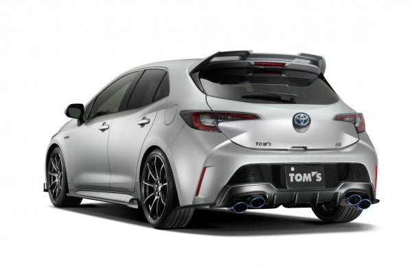TOM'S Racing - Rear Bumper Diffuser for 2019-2022 Toyota Corolla Hatch ...