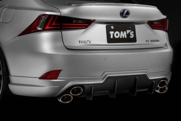 TOM'S Racing- Rear Under Spoiler (Unpainted-ABS) for 2014-2020 Lexus IS (200t, 250, 300, 350)