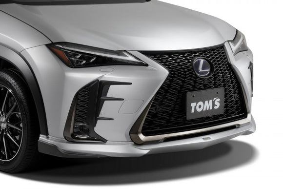 TOM'S Racing - Front Lip Spoiler - 2019+ Lexus UX (UX200 & UX250h F-Sport)- [ABS- Unpainted]