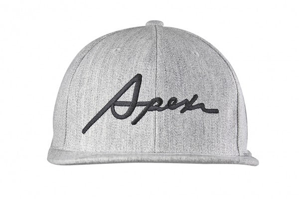 Cursive Hat - Grey (Snapback)