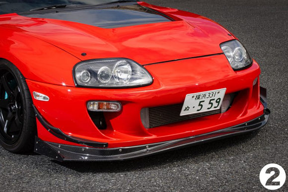 RIDOX MAX ORIDO Front Diffuser [FRP] - Toyota Supra JZA 80 *Special Order*