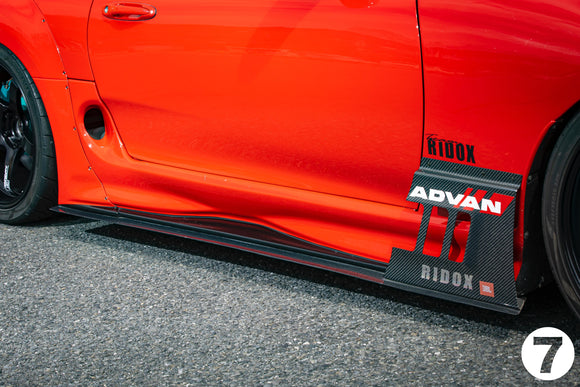 RIDOX MAX ORIDO Side Under Board [Carbon] - Toyota Supra JZA 80 *Special Order*