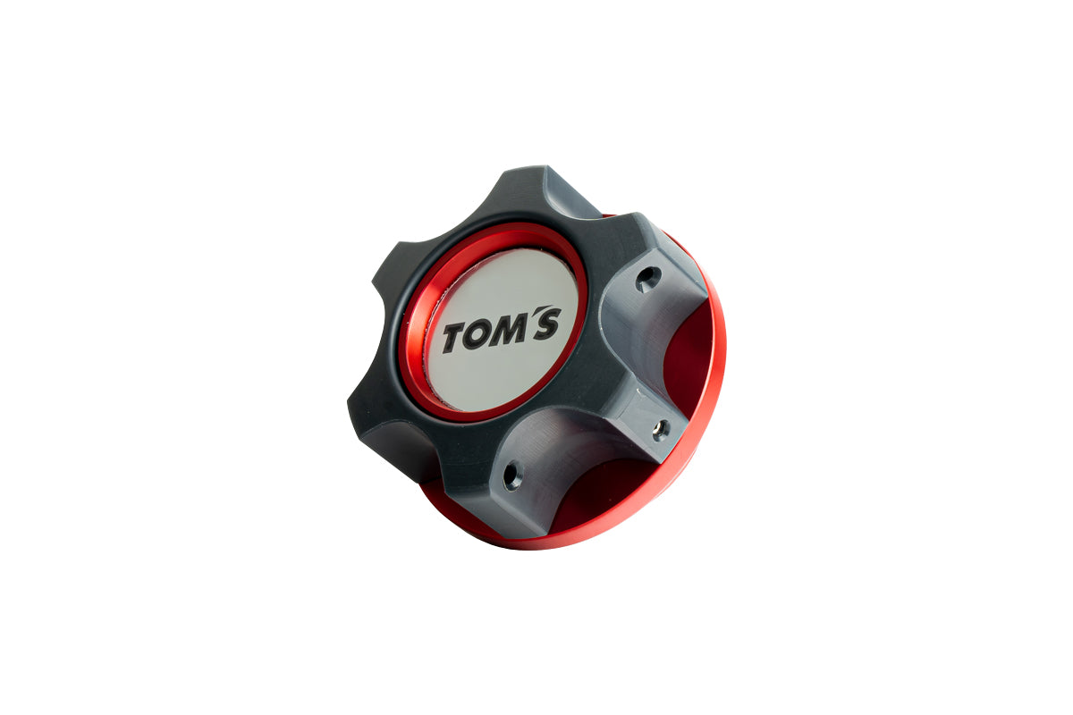 Buy red TOM&#39;S Racing Oil Filler Cap - [M37xP3.0]