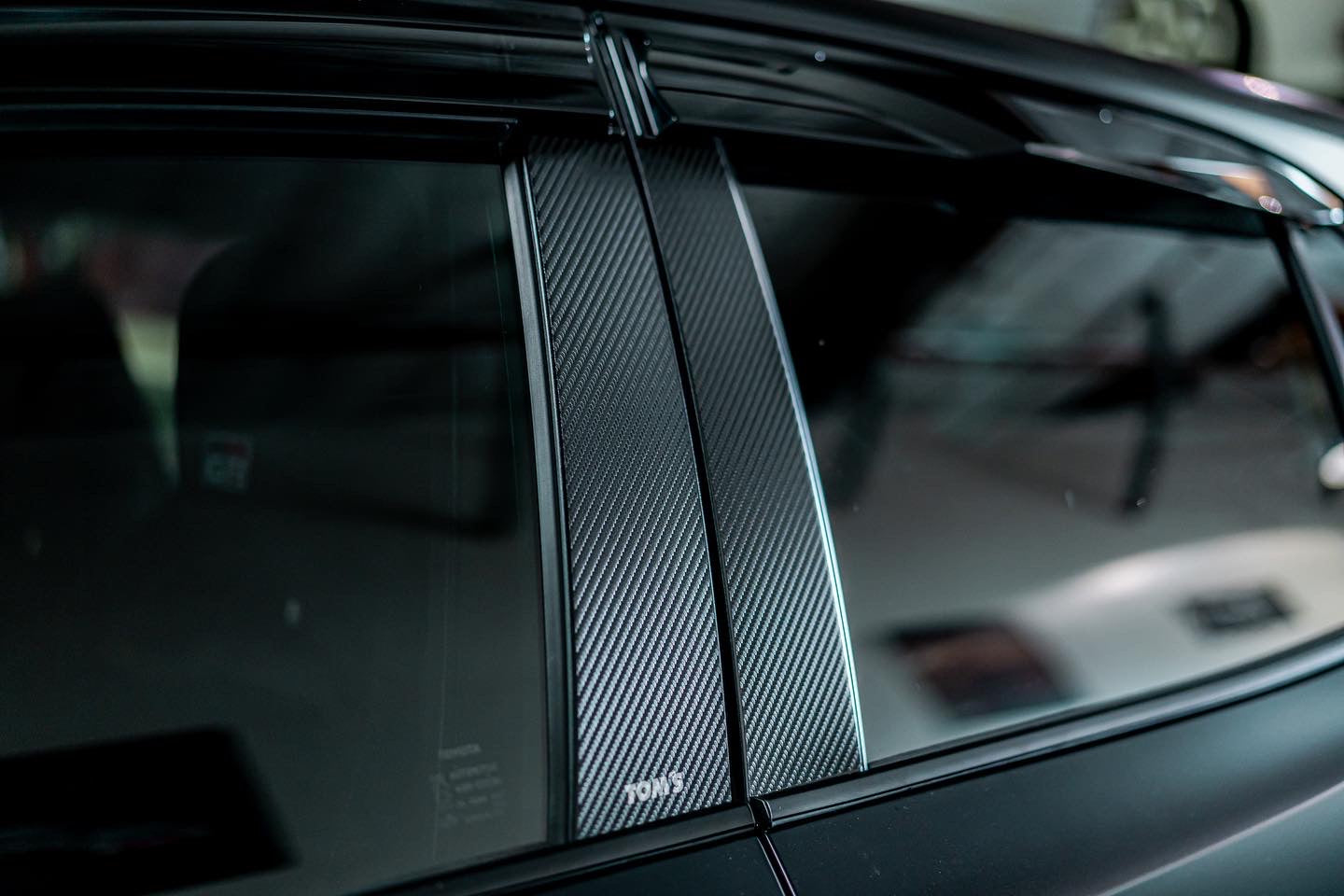 TOM'S Racing - Sports Side Window Visor - GR Corolla Hatchback (2023 ...
