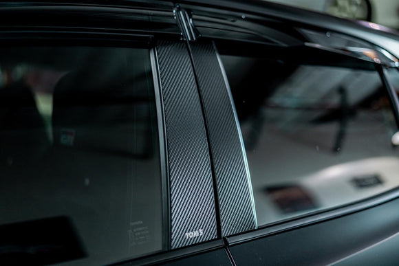 TOM'S Racing - Sports Side Window Visor - GR Corolla Hatchback (2023+) / Toyota Corolla Hatchback (2019+)