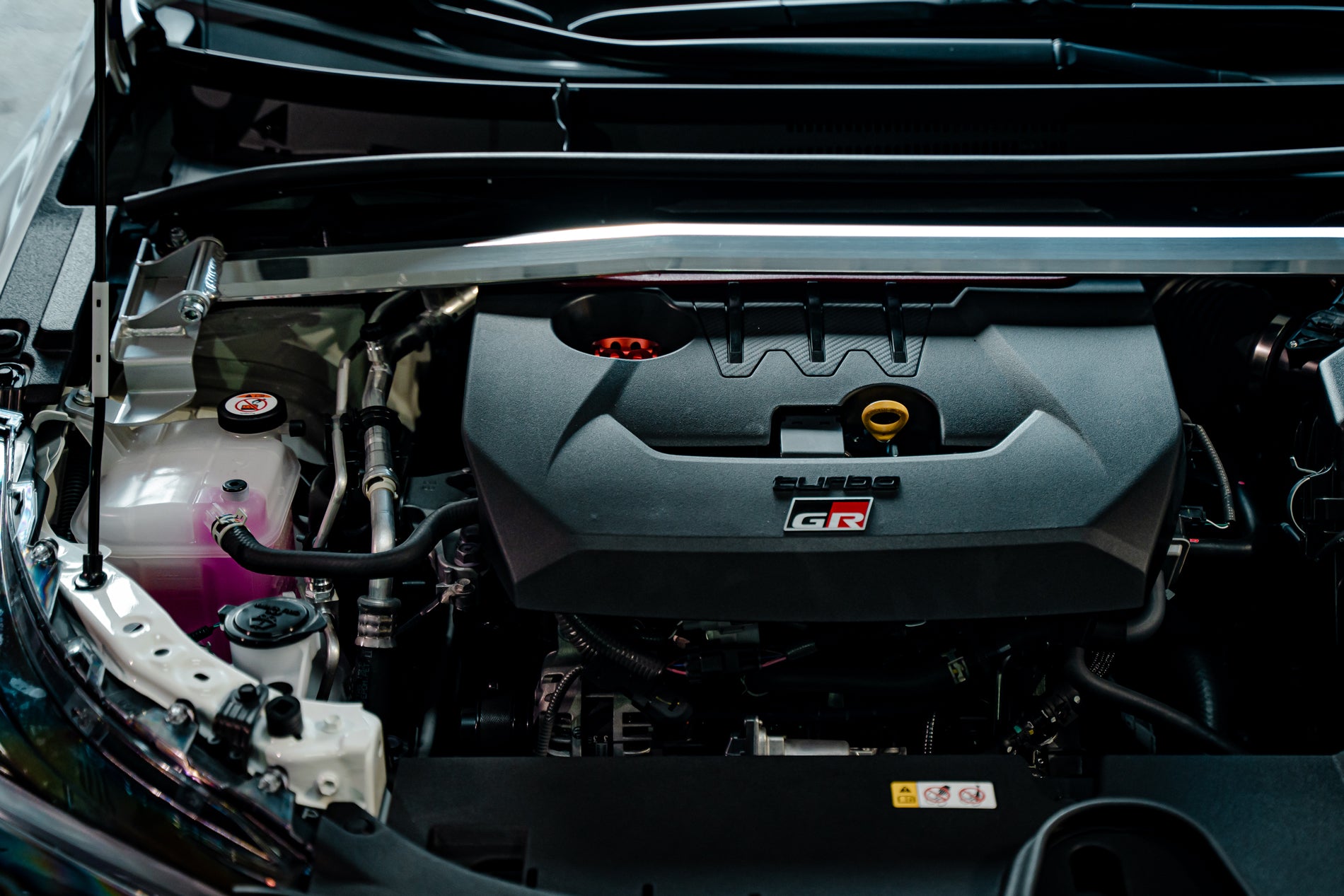 TOM'S Racing - Upper Performance Rod (Front) - GR Corolla Hatchback (2 ...